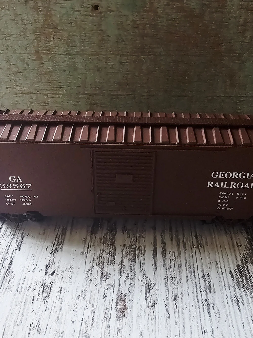 HO Scale Accurail Georgia Railroad GA 39567 40' Boxcar